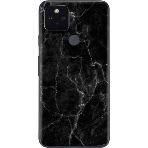 Black Marble Google Pixel 5a Skin